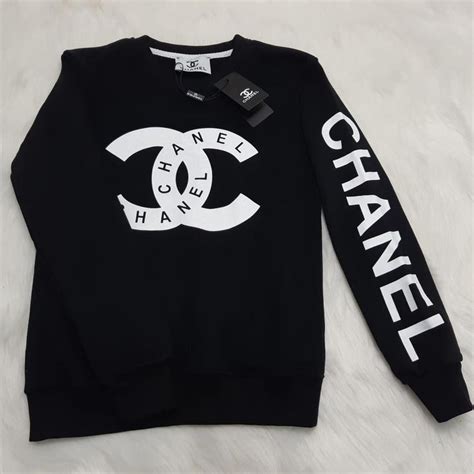 coco chanel sweater buy|authentic chanel logo sweater.